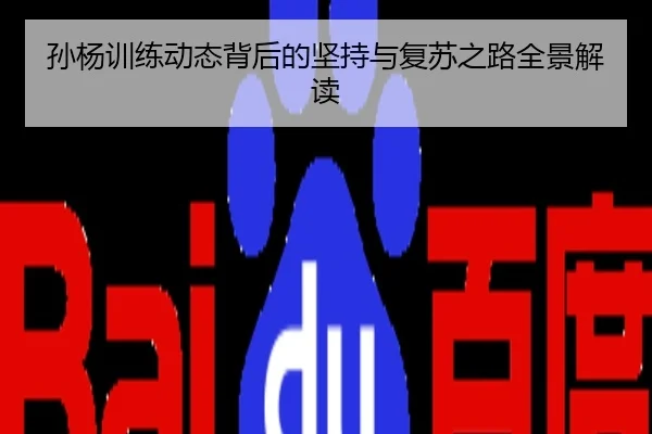 孙杨训练动态背后的坚持与复苏之路全景解读